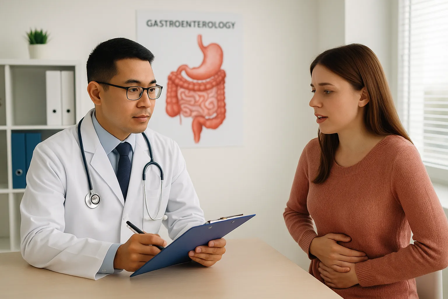 stomach infection and digestive system