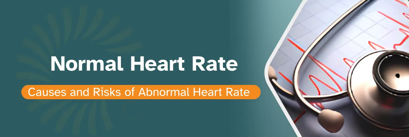 normal heart rate and abnormal heart rate